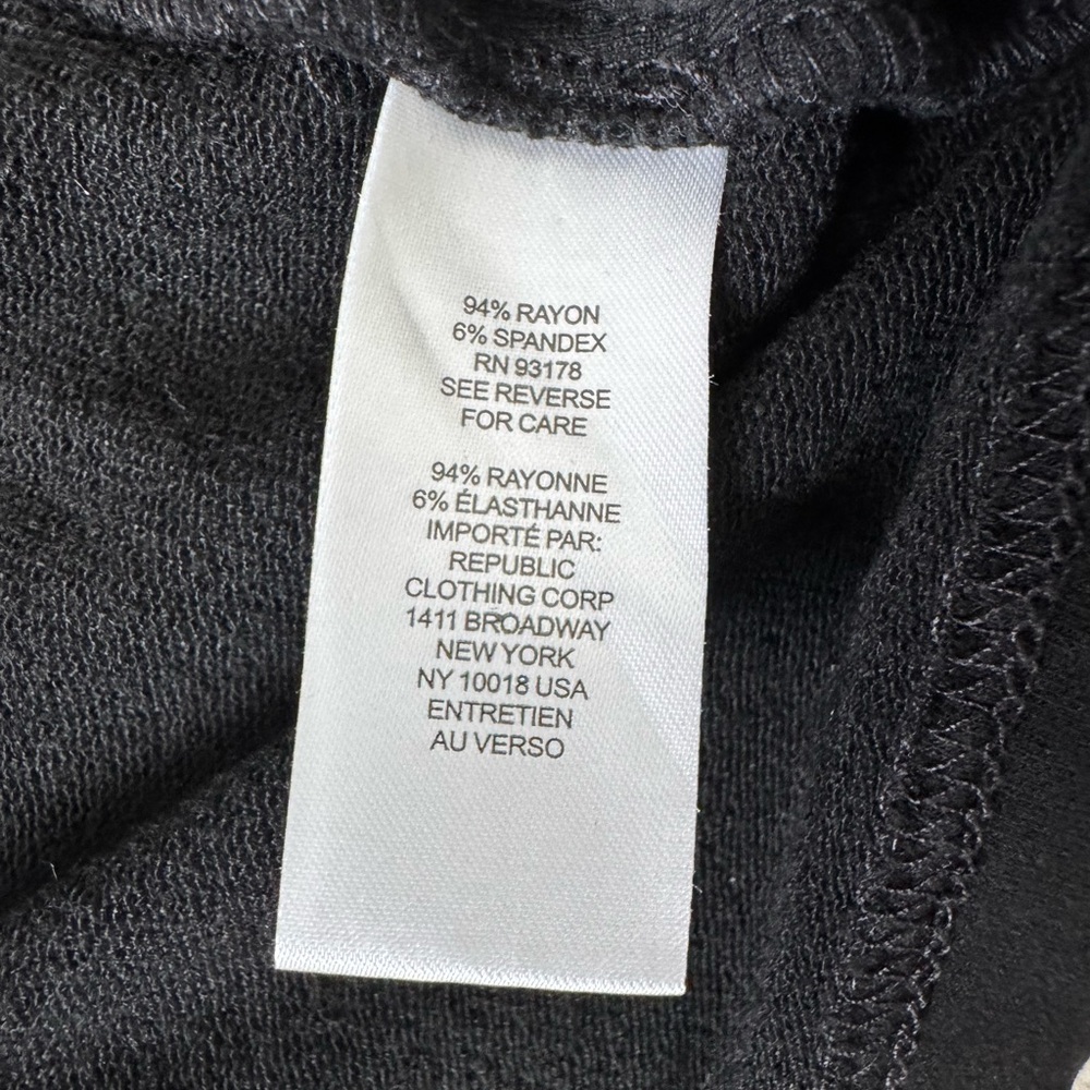 TAHARI Black knit rayon and spandex blazer size 1X - Picture 4 of 6